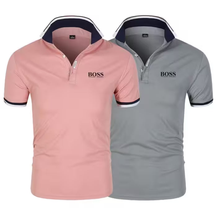 Luxury Polo Collar Shirt | (Buy 1, Get 2).